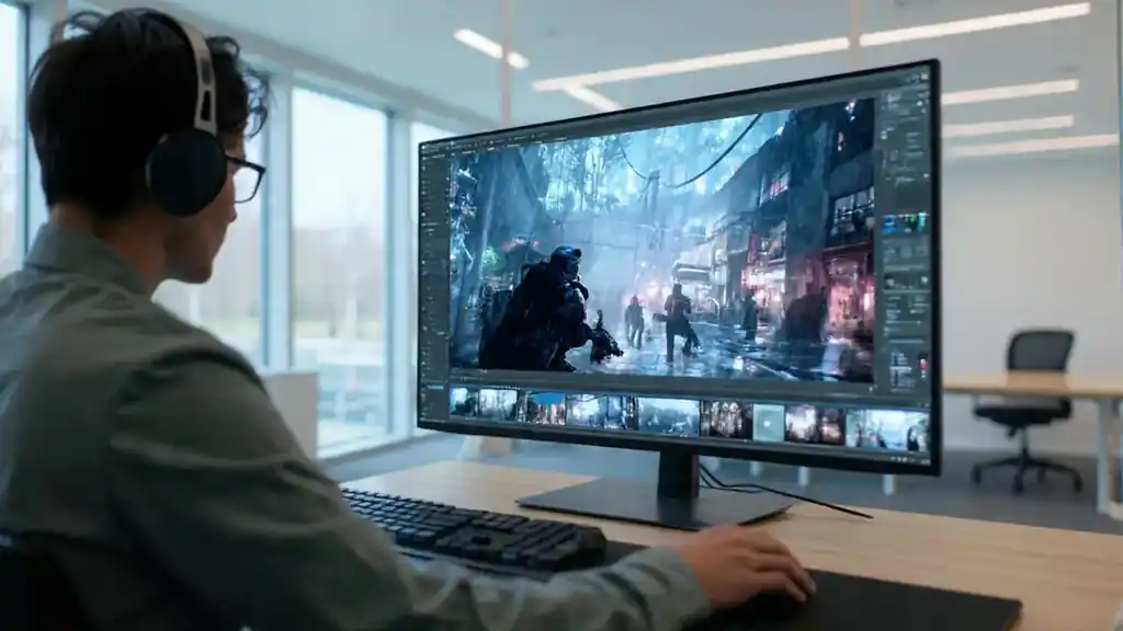 NVIDIA DLSS 5 photoreal game character render